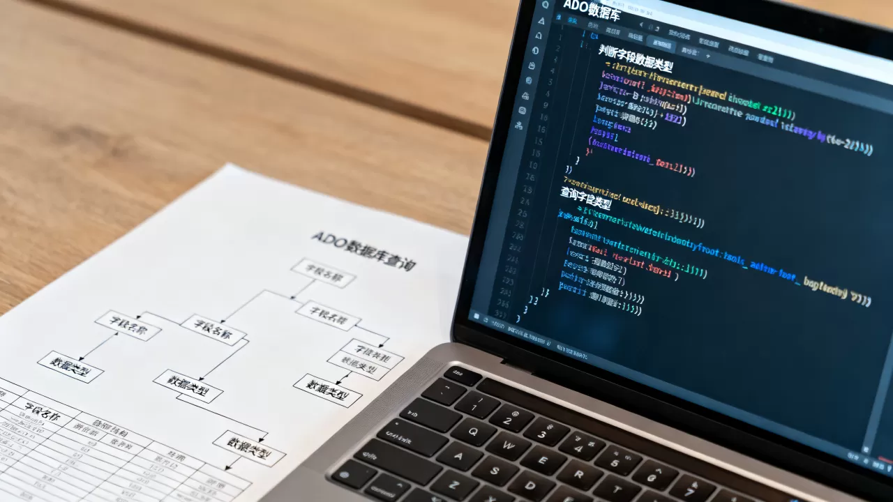 ado数据库如何判断字段数据类型？ado查询字段类型