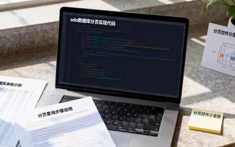 ado数据库分页如何实现？ado数据库分页代码怎么写