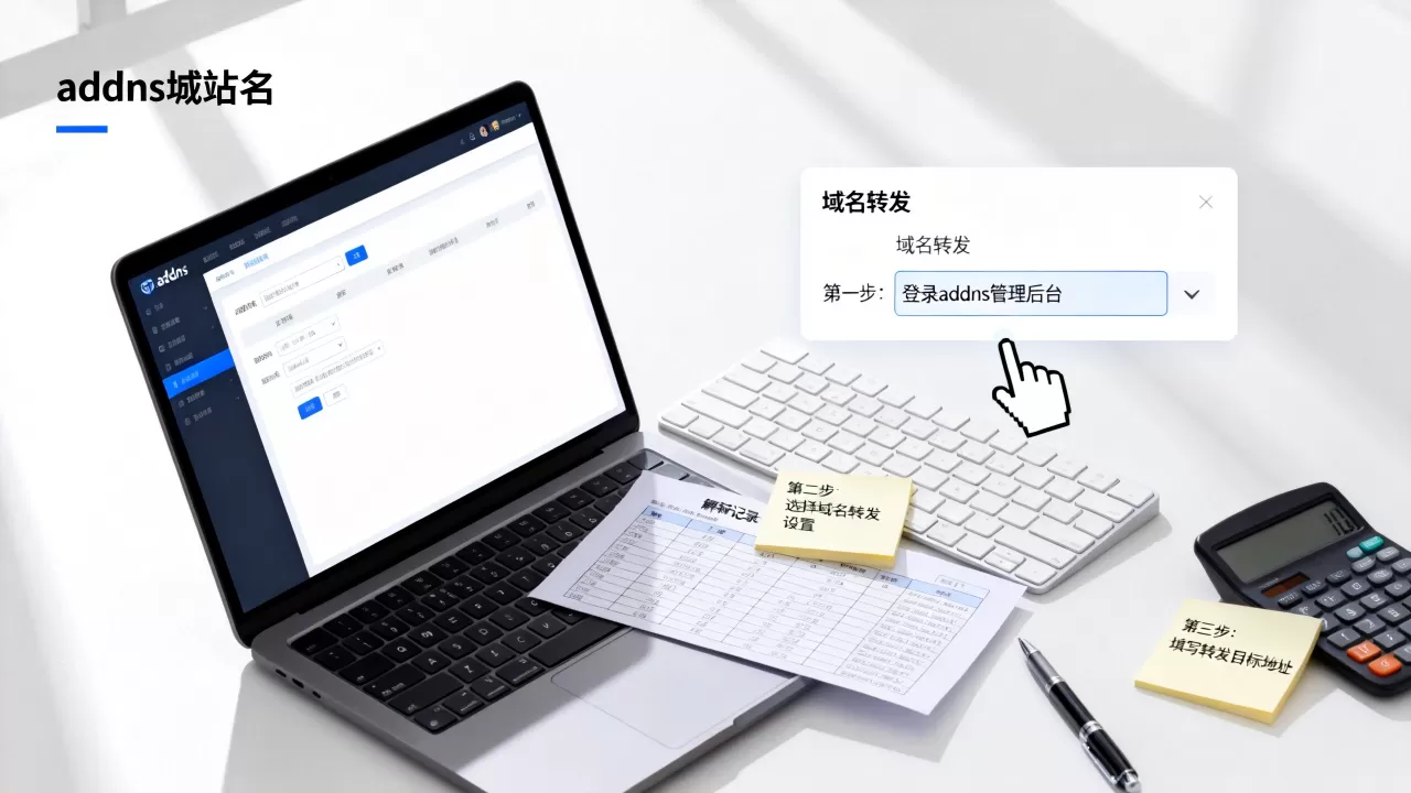 addns域名转发怎么设置？域名转发解析教程