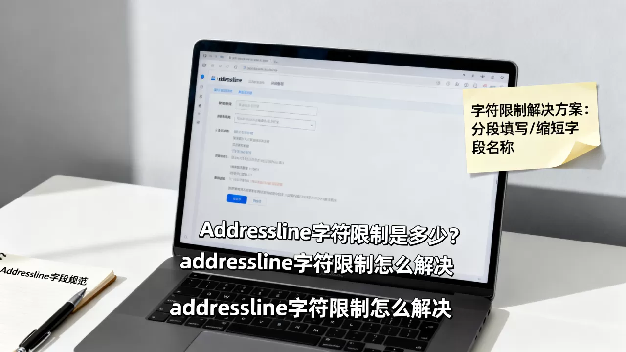 Addressline字符限制是多少？addressline字符限制怎么解决