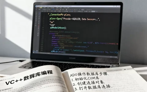 ado操作数据库vc怎么实现？ado连接数据库常用代码