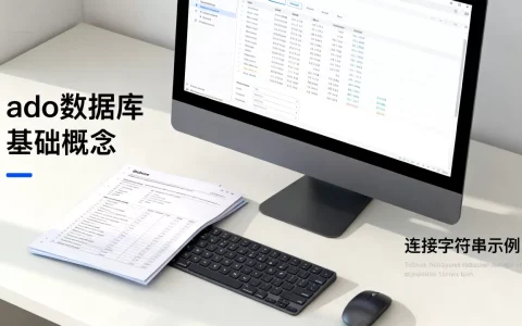 ado数据库是什么？ado数据库连接字符串怎么写