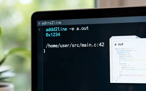 linux中addr2line怎么用？addr2line命令详解