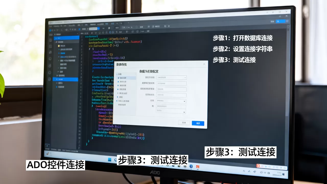 ADO控件如何连接数据库？ADO控件连接数据库详细步骤