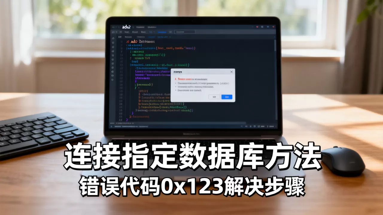 ado2怎么打开指定数据库?ado2连接数据库报错解决方法 ado2怎么打开指定数据库?ado2连接数据库报错解决方法