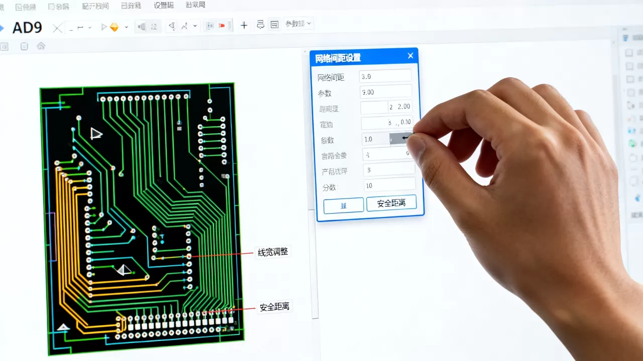 ad9如何设置网络间距?ad9网络距离怎么设置 ad9如何设置网络间距?ad9网络距离怎么设置