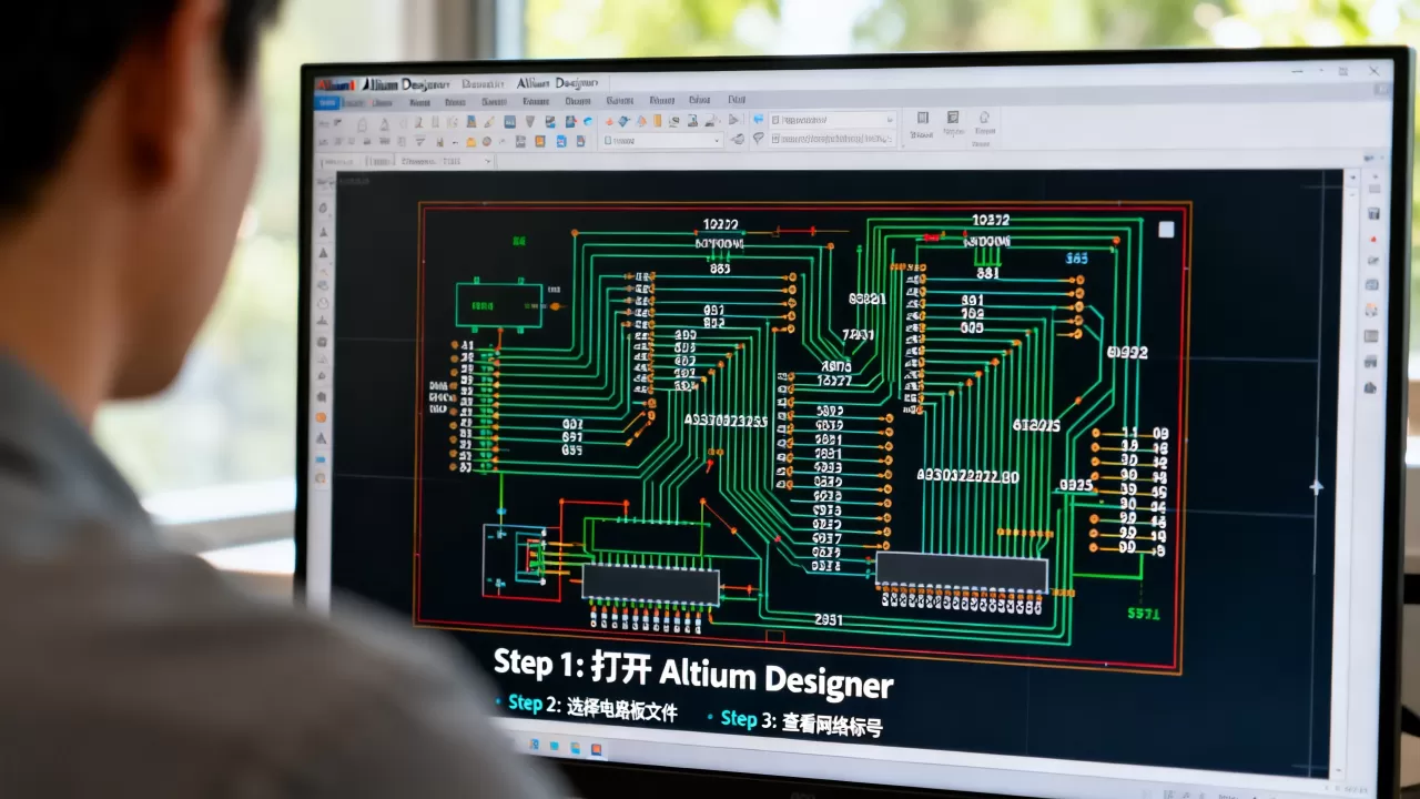 AD9怎么看走线网络名?Altium Designer查看网络标号 AD9怎么看走线网络名?Altium Designer查看网络标号
