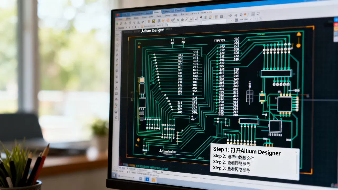 AD9怎么看走线网络名?Altium Designer查看网络标号 AD9怎么看走线网络名?Altium Designer查看网络标号