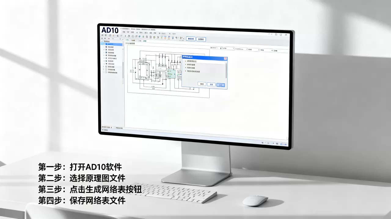 ad10怎么生成网络表？ad10生成网络表详细步骤