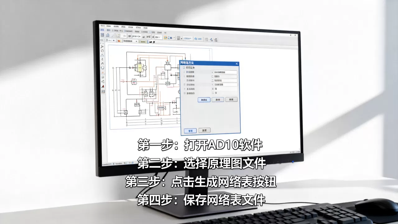 ad10怎么生成网络表？ad10生成网络表详细步骤