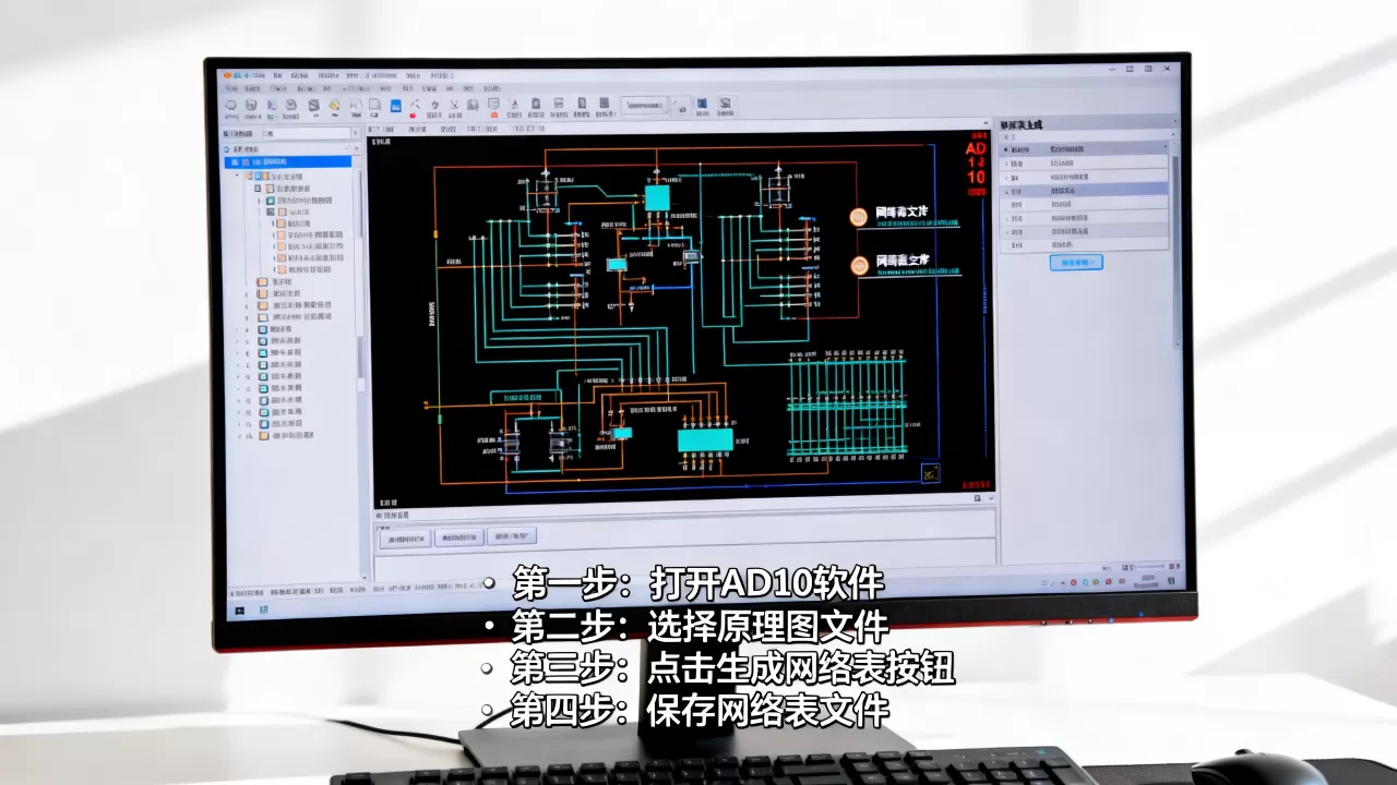 ad10怎么生成网络表？ad10生成网络表详细步骤