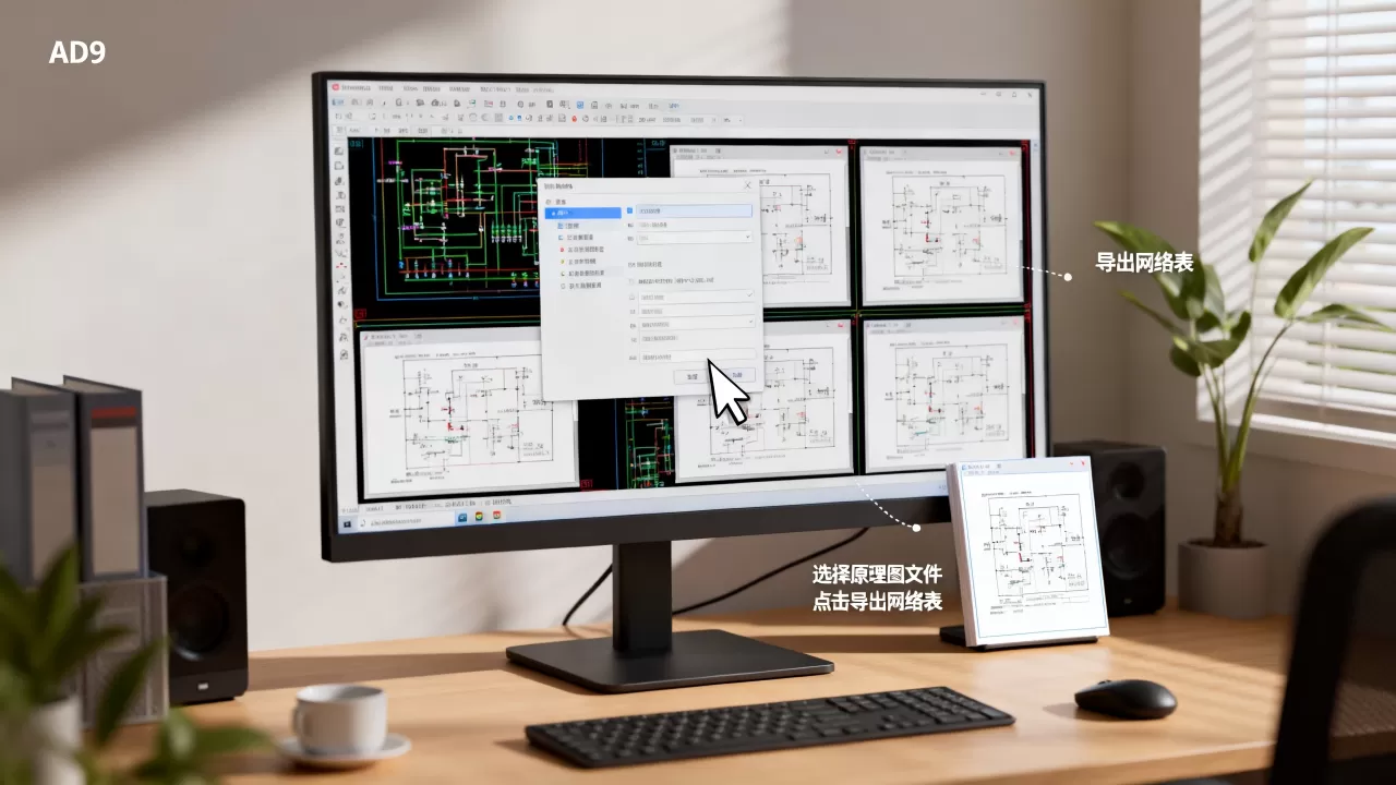 ad9多张原理图网络表怎么生成?ad9原理图网络表导出方法 ad9多张原理图网络表怎么生成?ad9原理图网络表导出方法