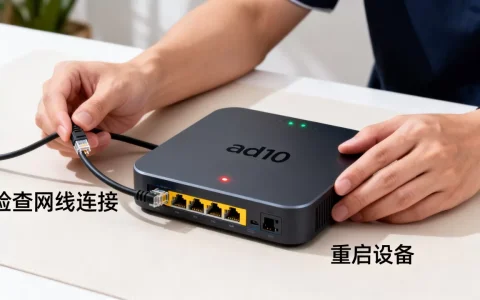 ad10怎么点亮网络？ad10网络灯不亮怎么办