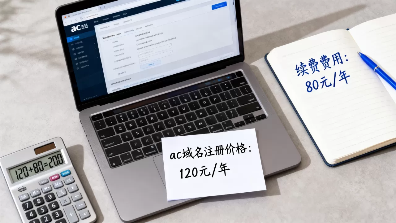 ac域名多少钱一个？ac域名注册价格及续费费用