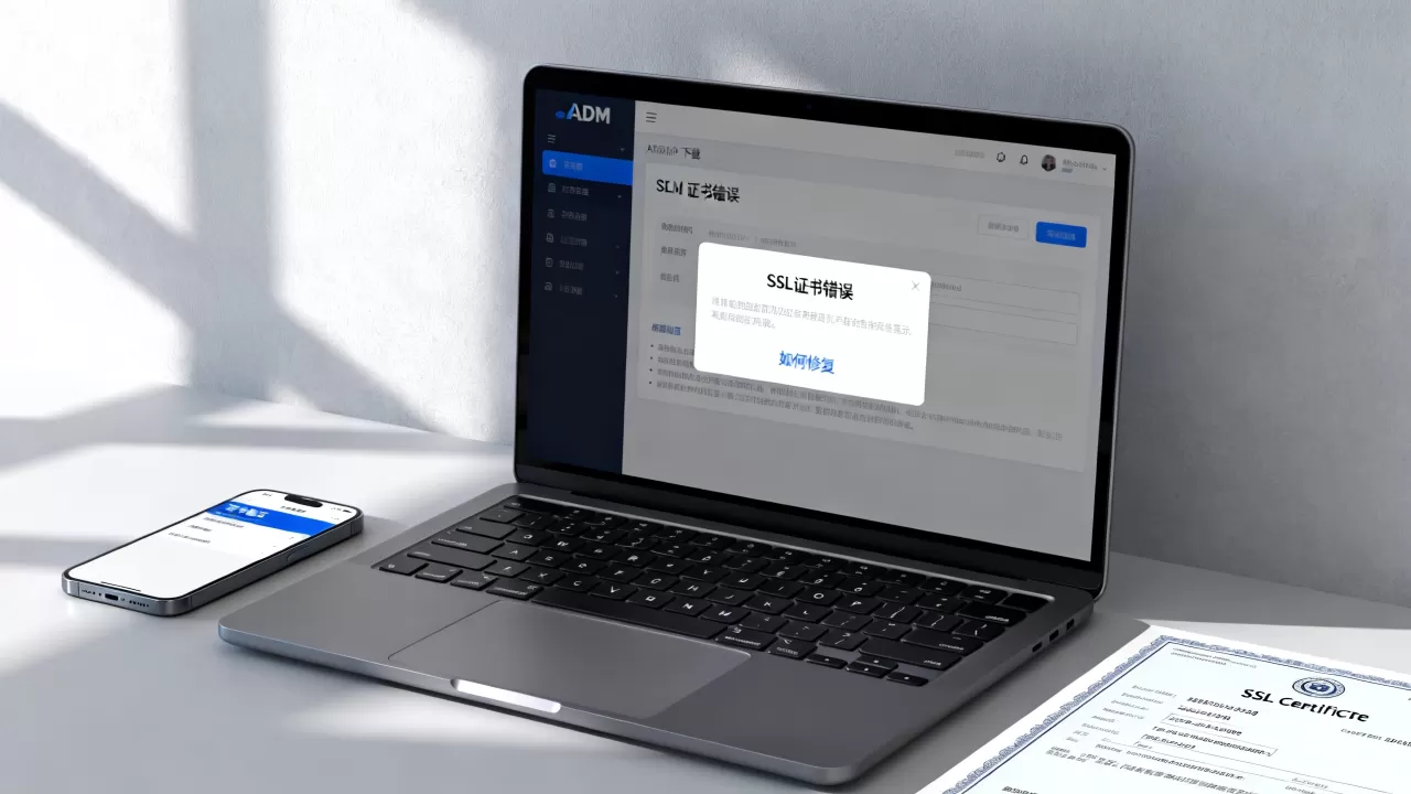 ADM下载提示SSL证书错误怎么办?如何修复SSL证书错误 ADM下载提示SSL证书错误怎么办?如何修复SSL证书错误