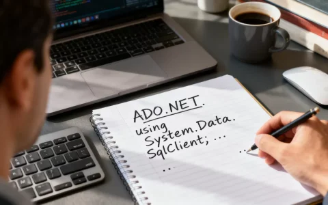 如何用ADO.NET创建数据库？ado.net创建数据库代码