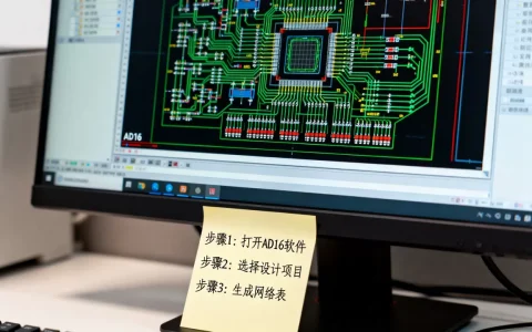 AD16如何生成网络表？AD16生成网络表详细步骤