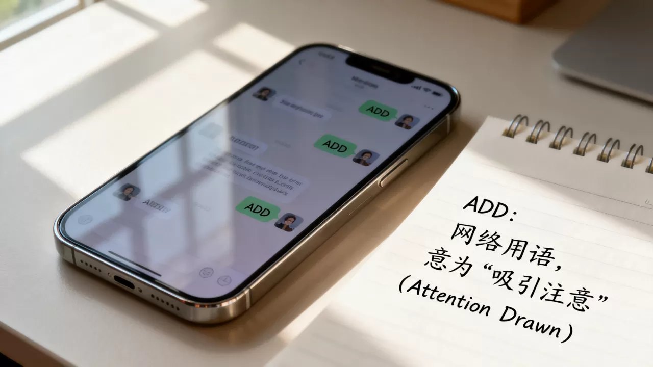 ADD网络语是什么意思?ADD在聊天中代表什么 ADD网络语是什么意思?ADD在聊天中代表什么