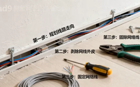 ad9隐藏网络线怎么装？ad9隐藏网络线教程