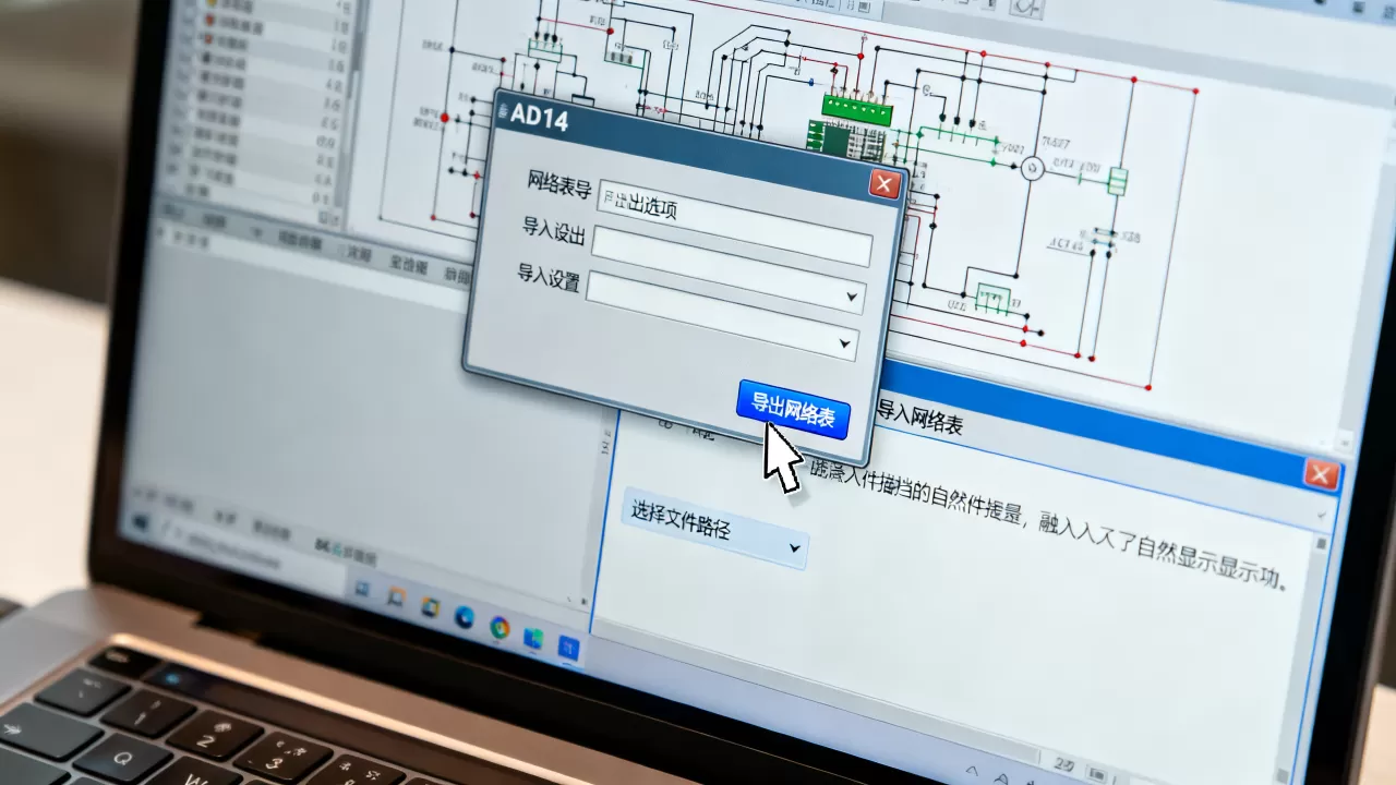 ad14原理图网络表怎么导出?ad14网络表导入方法 ad14原理图网络表怎么导出?ad14网络表导入方法
