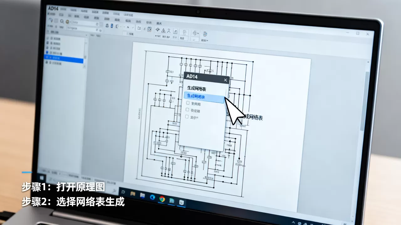 AD14原理图怎么生成网络表?ad14生成网络表步骤 AD14原理图怎么生成网络表?ad14生成网络表步骤