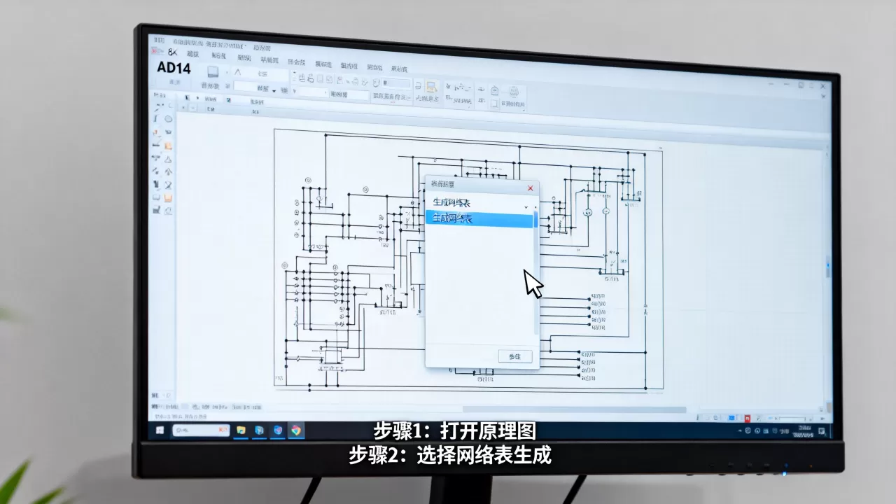 AD14原理图怎么生成网络表?ad14生成网络表步骤 AD14原理图怎么生成网络表?ad14生成网络表步骤