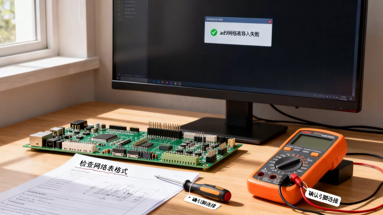 ad9网络表加不上怎么办?ad9网络表导入失败解决方法 ad9网络表加不上怎么办?ad9网络表导入失败解决方法