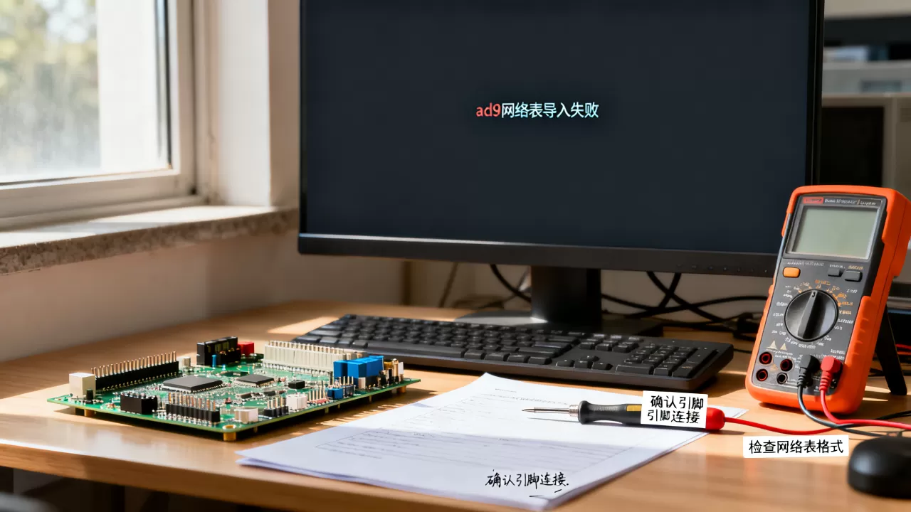 ad9网络表加不上怎么办?ad9网络表导入失败解决方法 ad9网络表加不上怎么办?ad9网络表导入失败解决方法