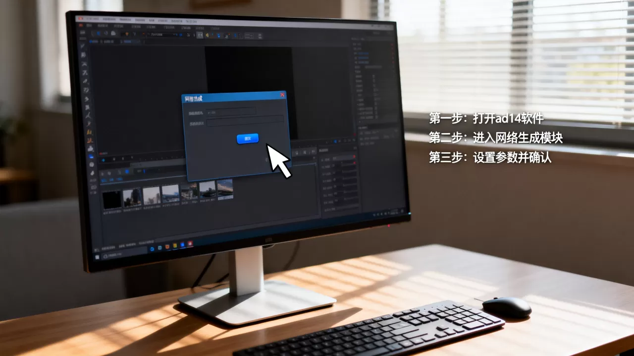 ad14怎么生成网络？ad14生成网络详细步骤