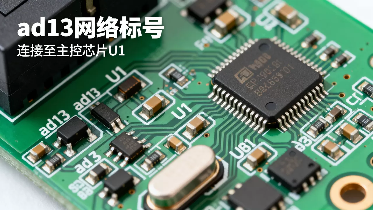 ad13网络标号连接了哪个设备?ad13网络标号怎么设置 ad13网络标号连接了哪个设备?ad13网络标号怎么设置