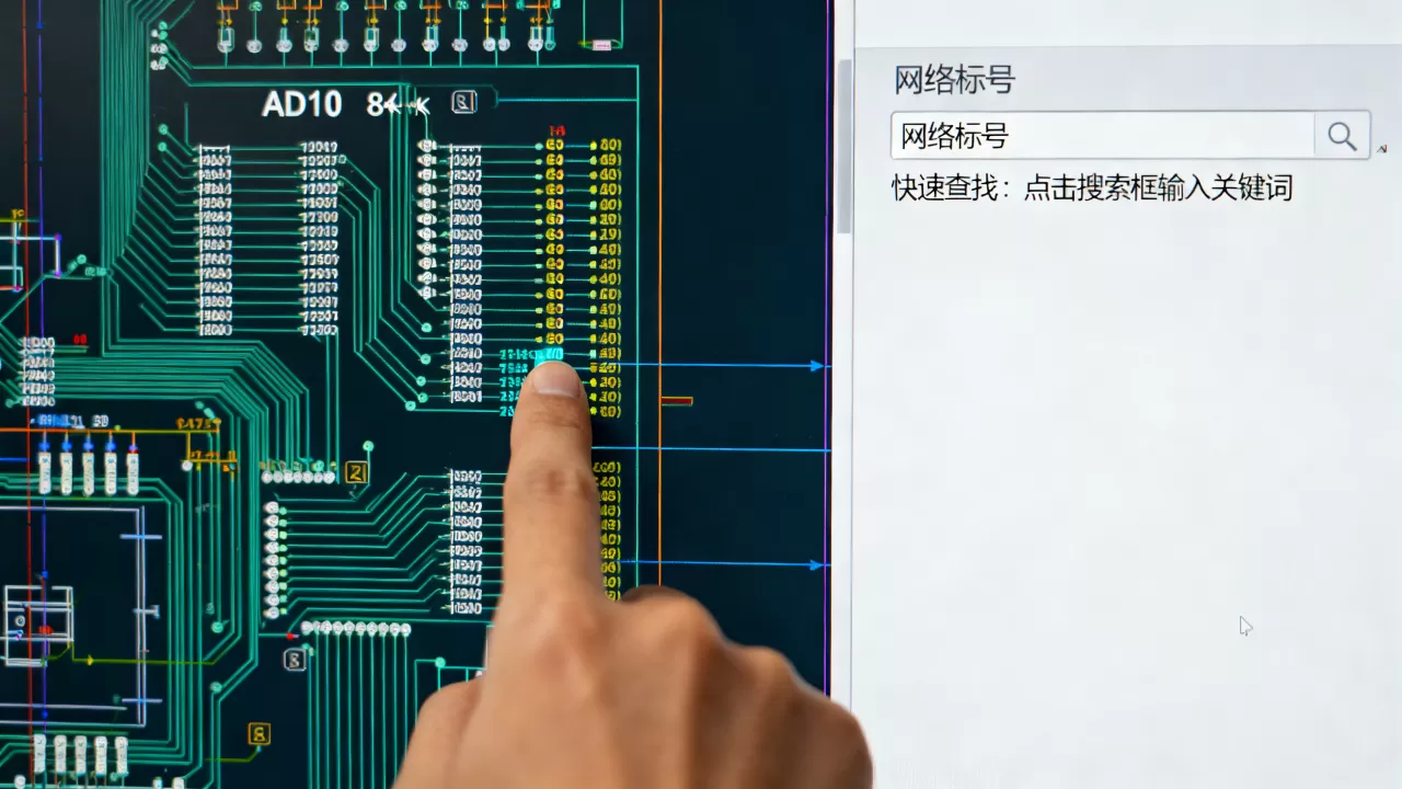 AD10网络标号在哪？如何快速查找网络标号