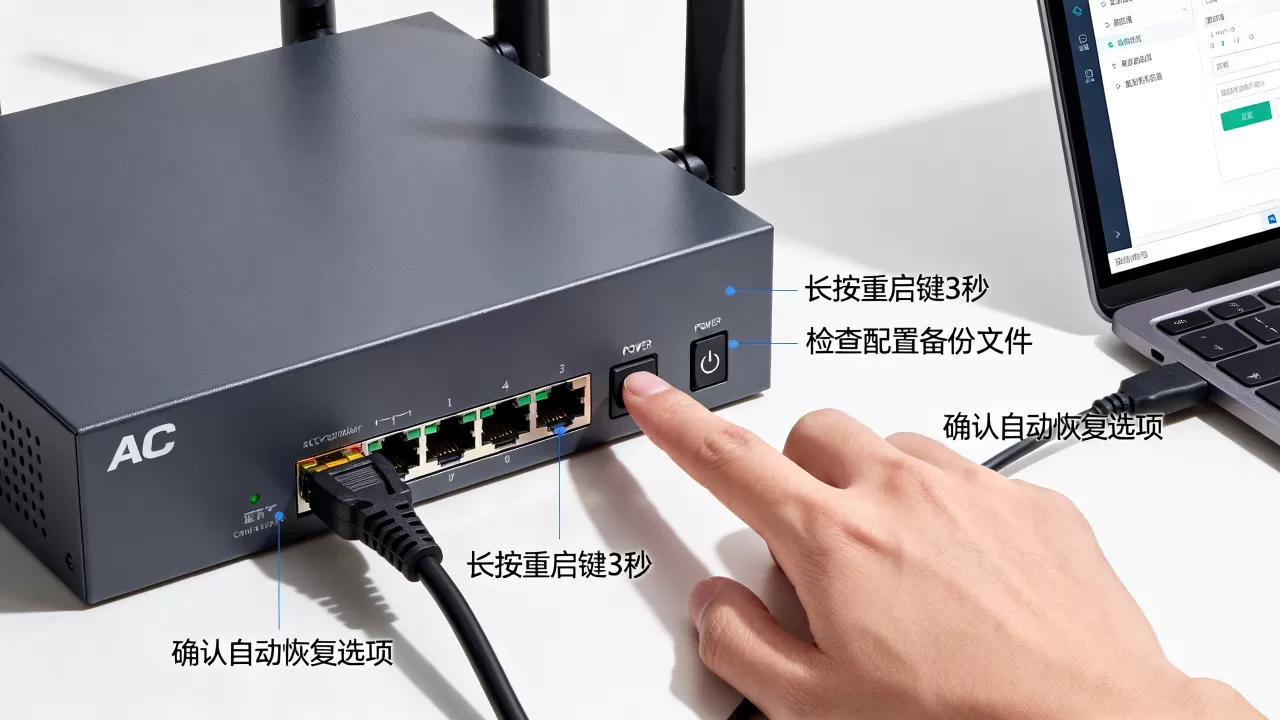 AC网络设备怎么重启?AC控制器重启后配置丢失怎么办 AC网络设备怎么重启?AC控制器重启后配置丢失怎么办