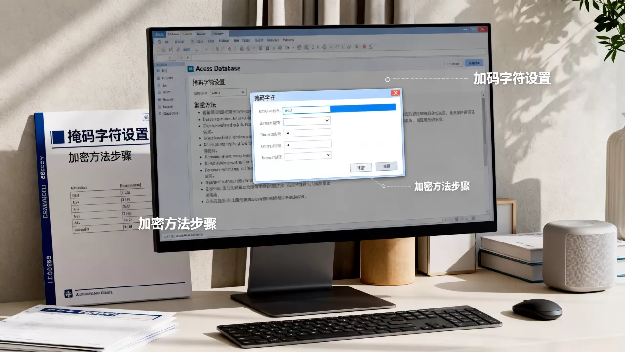 access数据库掩码字符怎么用？access数据库加密方法