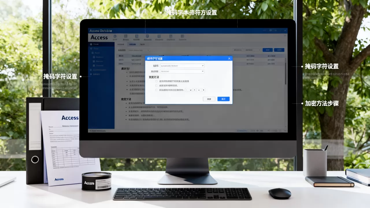 access数据库掩码字符怎么用？access数据库加密方法