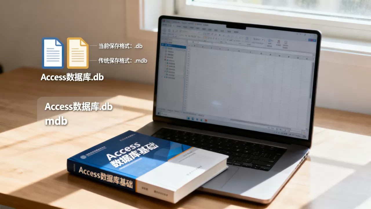 为何Access数据库保存为.db而非.mdb？Access数据库扩展名区别