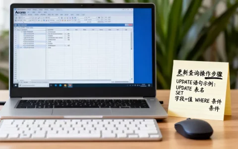access数据库更新查询怎么操作？access数据库更新语句怎么写