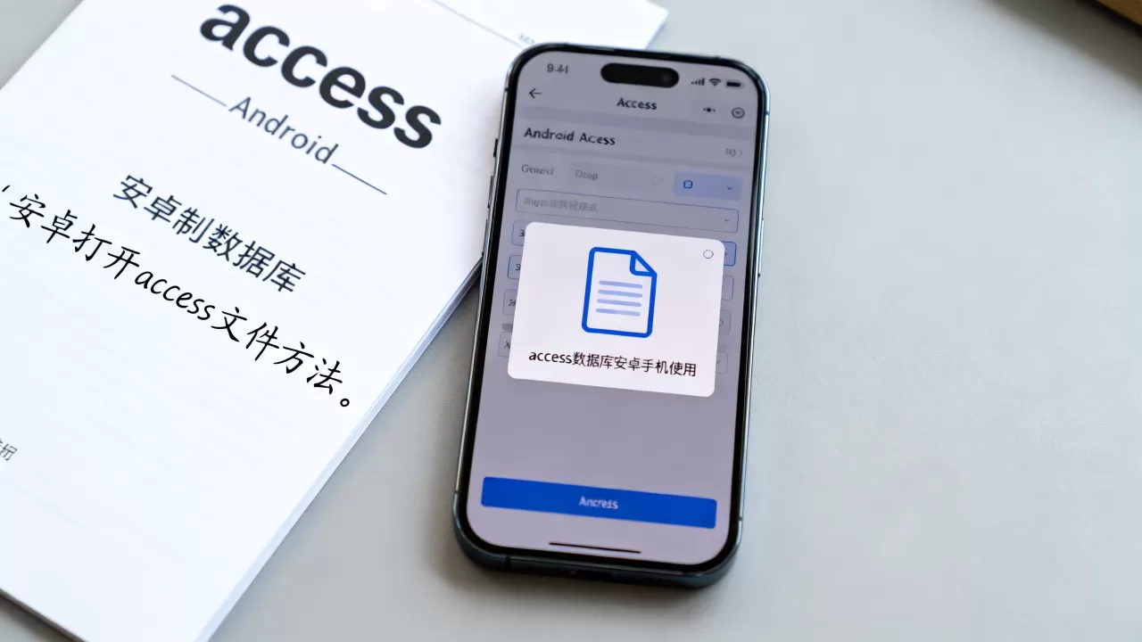 access数据库能在安卓手机上用吗？安卓手机如何打开access文件