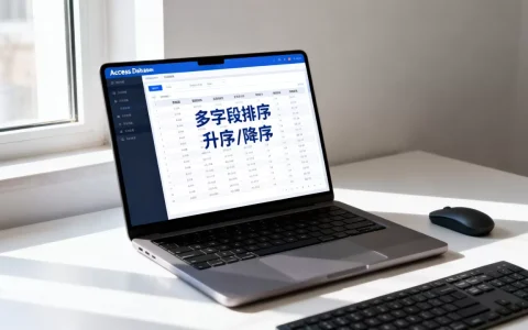 access数据库怎么排序？access数据库多字段排序方法