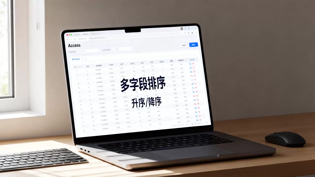 access数据库怎么排序?access数据库多字段排序方法 access数据库怎么排序?access数据库多字段排序方法