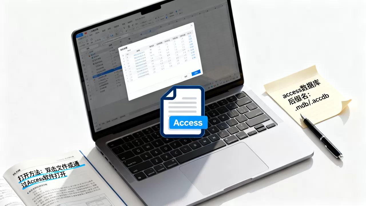 access数据库后缀名是什么?access数据库怎么打开 access数据库后缀名是什么?access数据库怎么打开