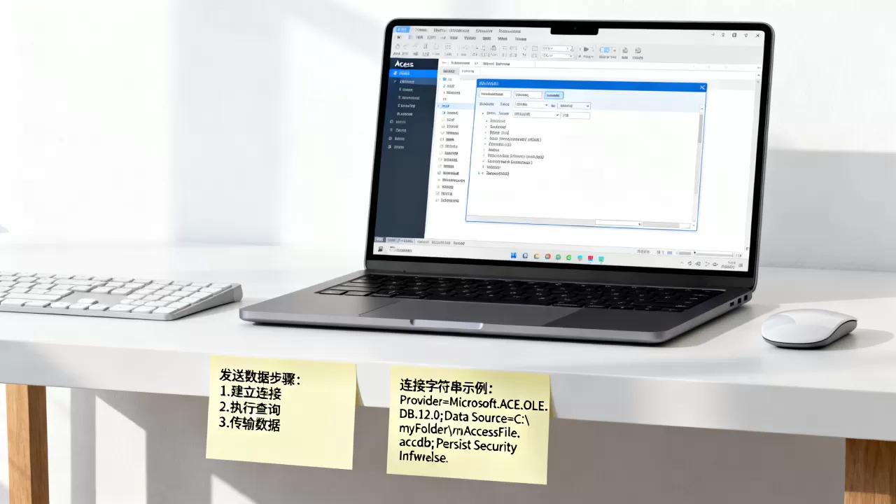 Access数据库如何发送数据?access数据库连接字符串怎么写 Access数据库如何发送数据?access数据库连接字符串怎么写