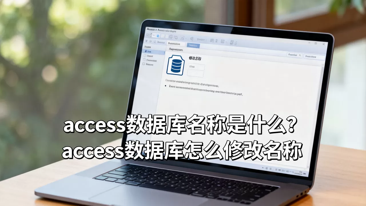 access数据库名称是什么?access数据库怎么修改名称 access数据库名称是什么?access数据库怎么修改名称