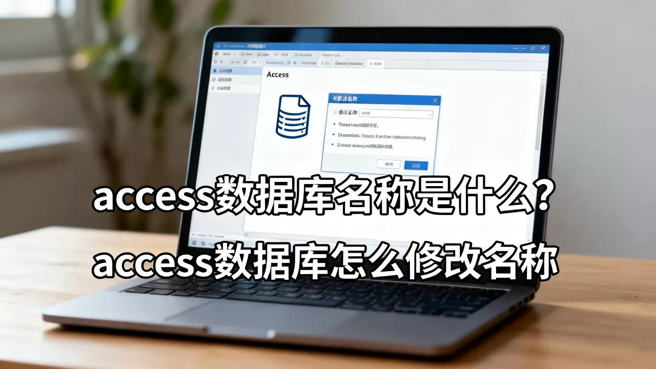 access数据库名称是什么?access数据库怎么修改名称 access数据库名称是什么?access数据库怎么修改名称