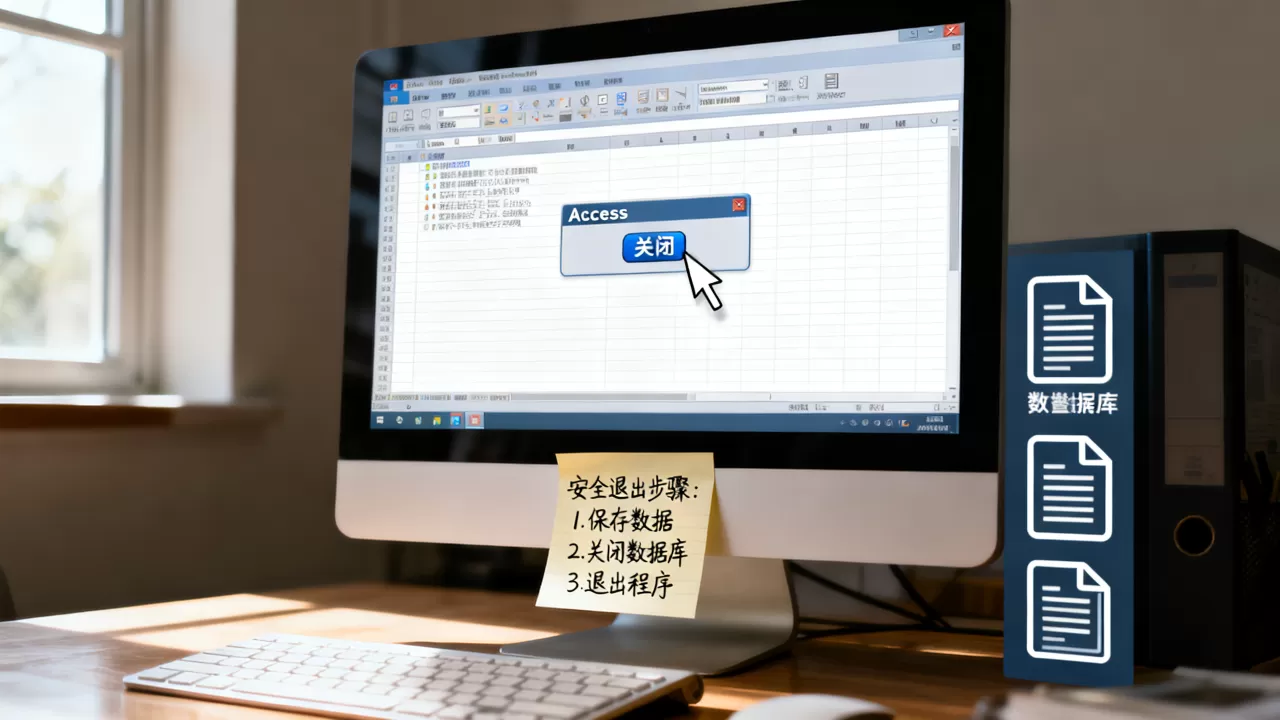 Access数据库最后怎么操作?Access数据库如何安全退出 Access数据库最后怎么操作?Access数据库如何安全退出