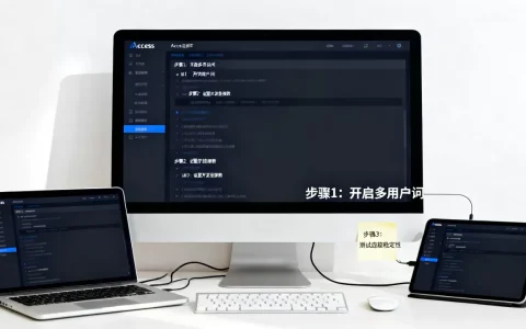 access数据库如何同时连接？access数据库多用户并发连接教程