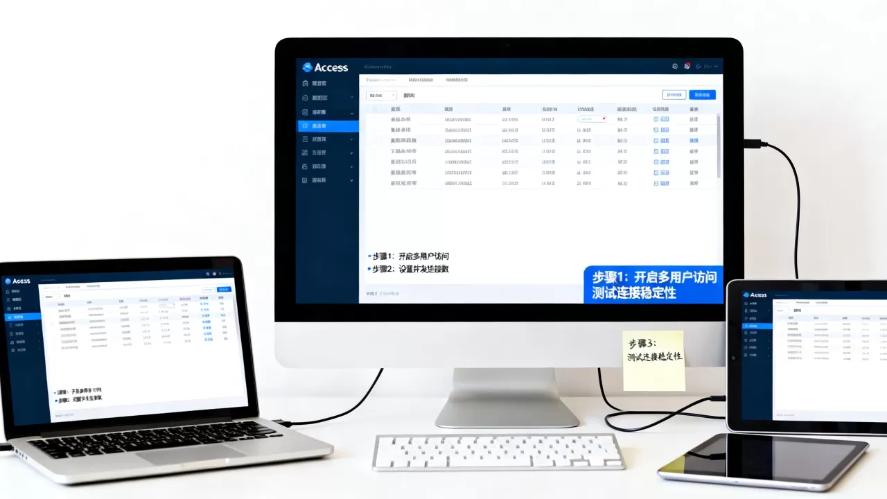 access数据库如何同时连接?access数据库多用户并发连接教程 access数据库如何同时连接?access数据库多用户并发连接教程