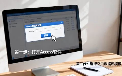 Access数据库怎么创建？access数据库创建详细步骤