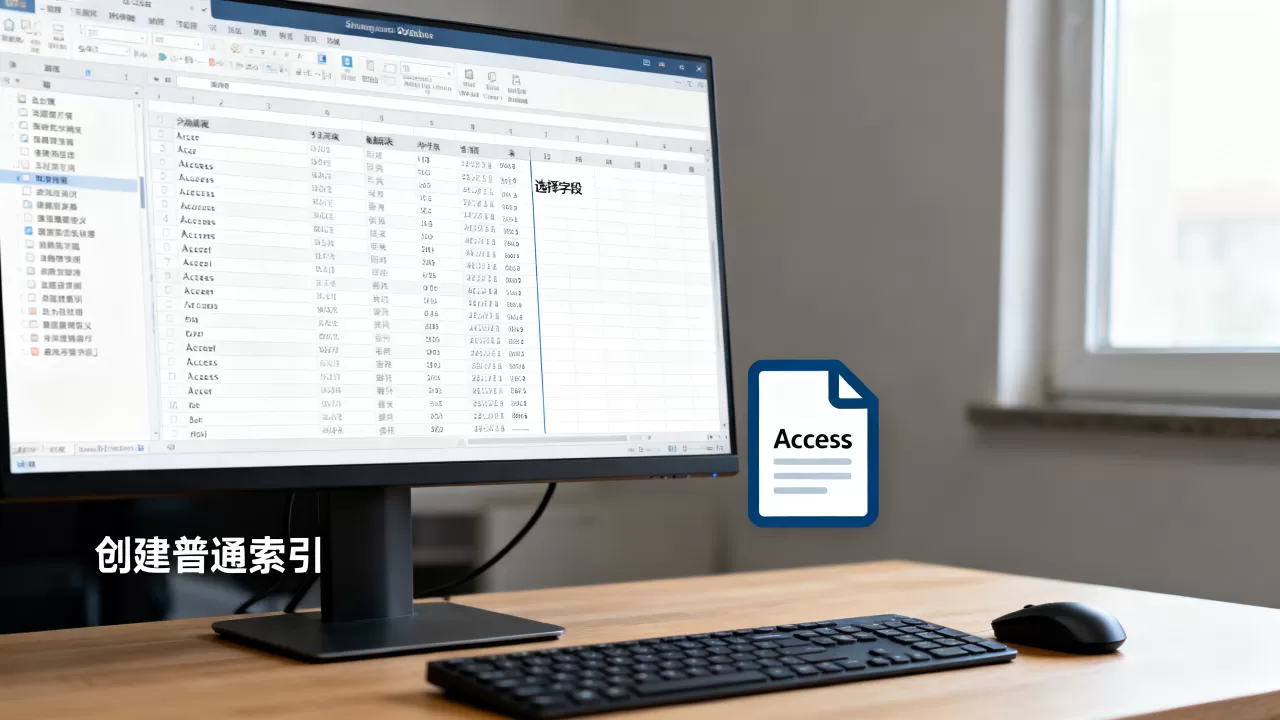 Access数据库普通索引怎么用?access数据库创建索引教程 Access数据库普通索引怎么用?access数据库创建索引教程