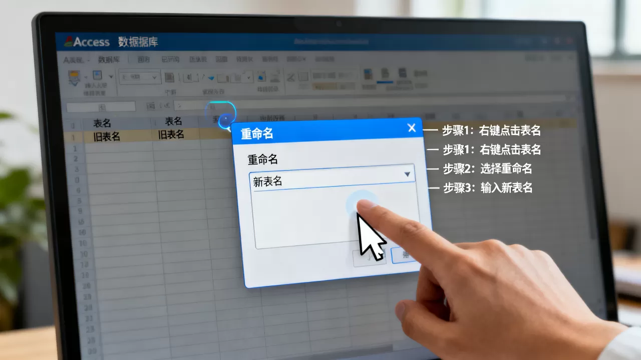 如何更改Access数据库表名?access数据库修改表名教程 如何更改Access数据库表名?access数据库修改表名教程