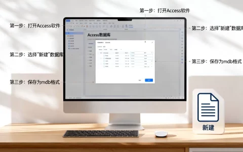 Access数据库怎么创建？如何新建mdb文件